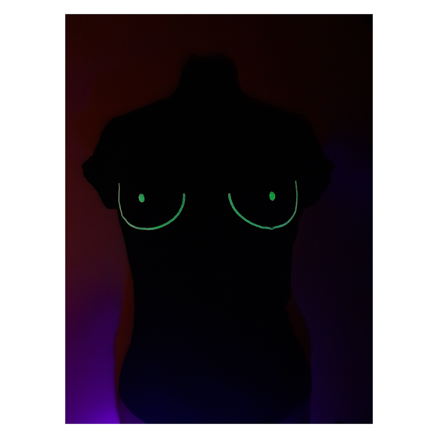 B00BIE Tee Glow in the Dark T-Shirt.