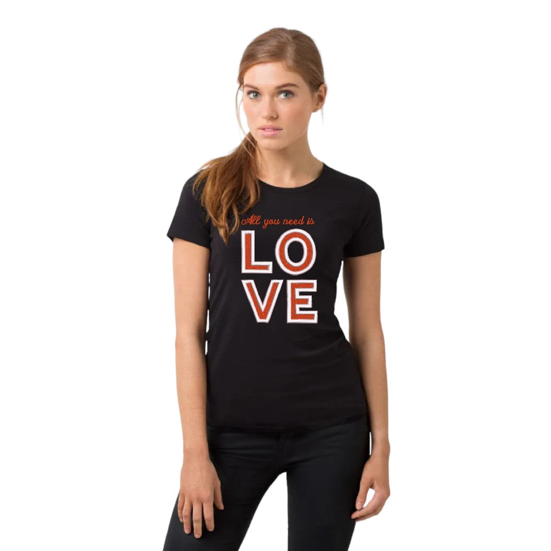 All you need is Love Tee available in 4 colours