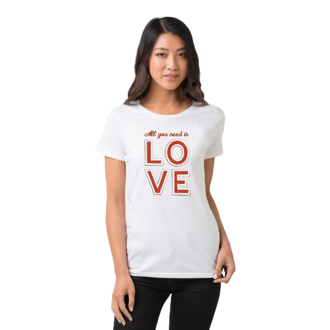 All you need is Love Tee available in 4 colours