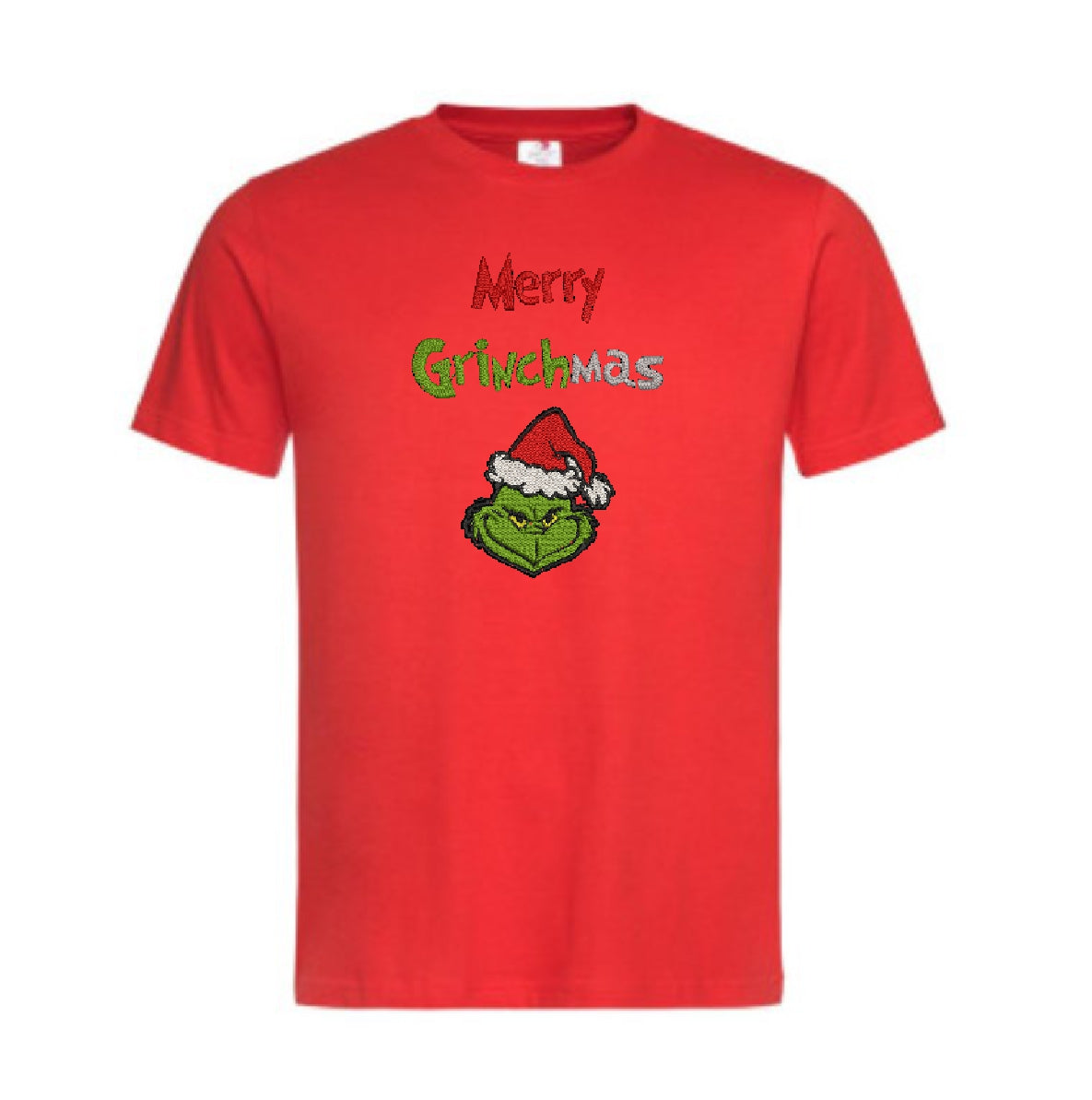 Merry Grinchmas Funny festive Tshirt available in 4 colours