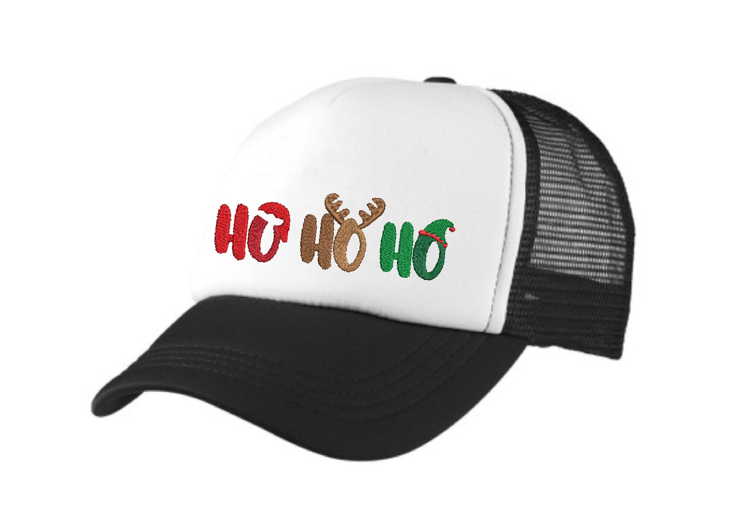 Ho Ho Ho Christmas Cap available in 3 colours