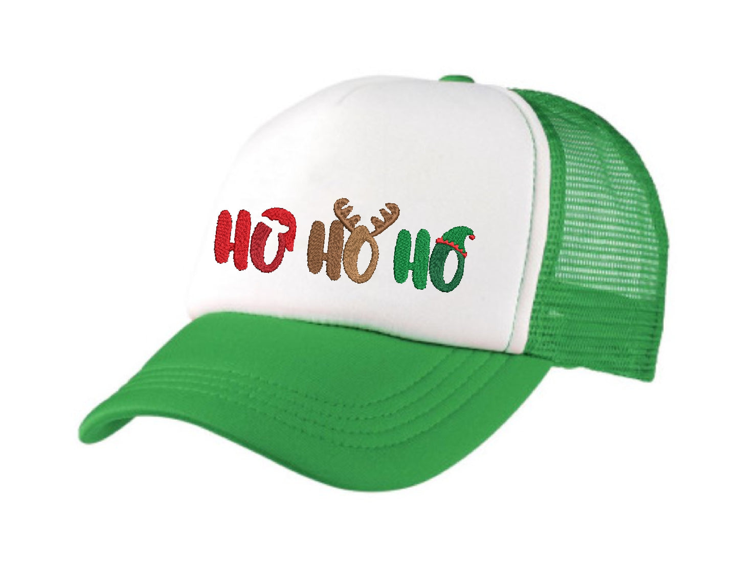 Ho Ho Ho Christmas Cap available in 3 colours