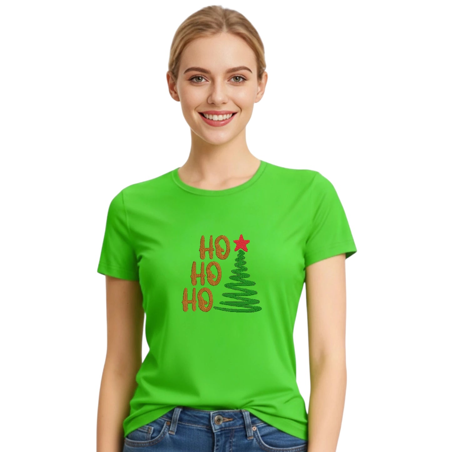 Ho Ho Ho Christmas Festive Tshirt