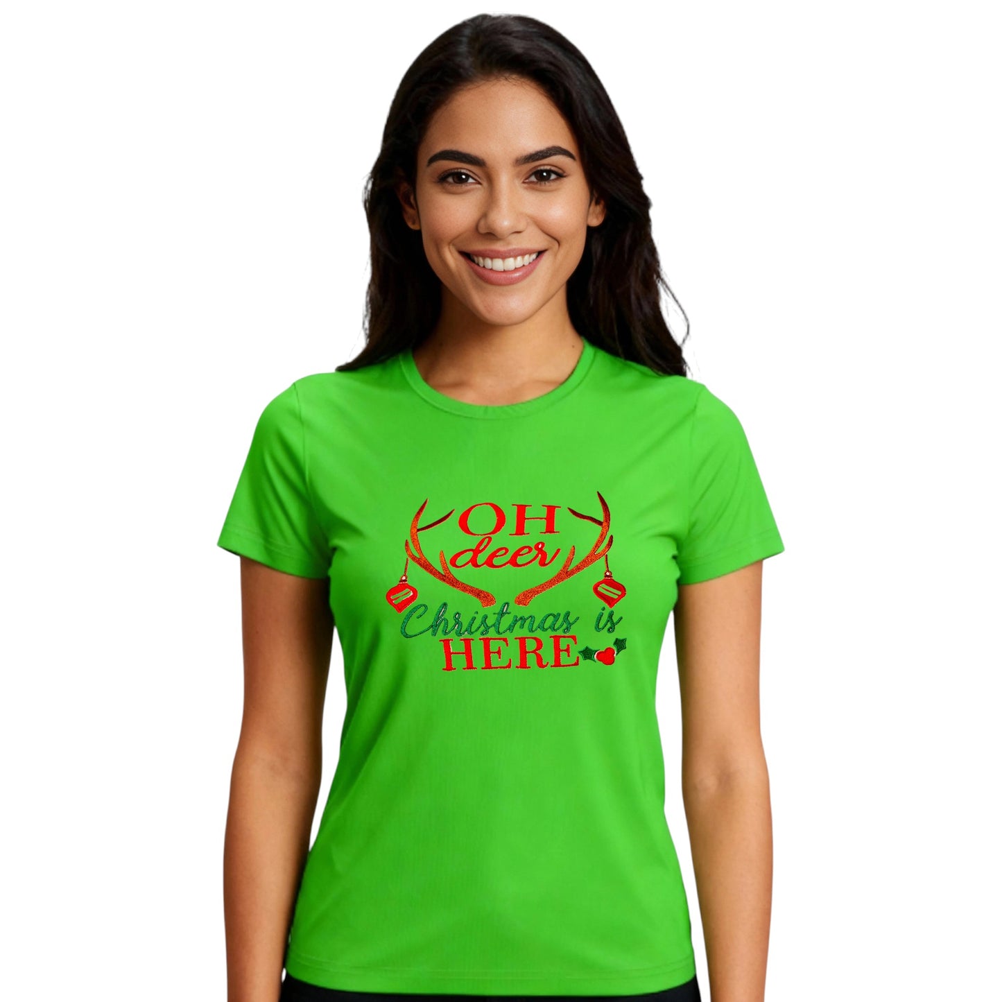 Oh Deer Christmas is Here Tee