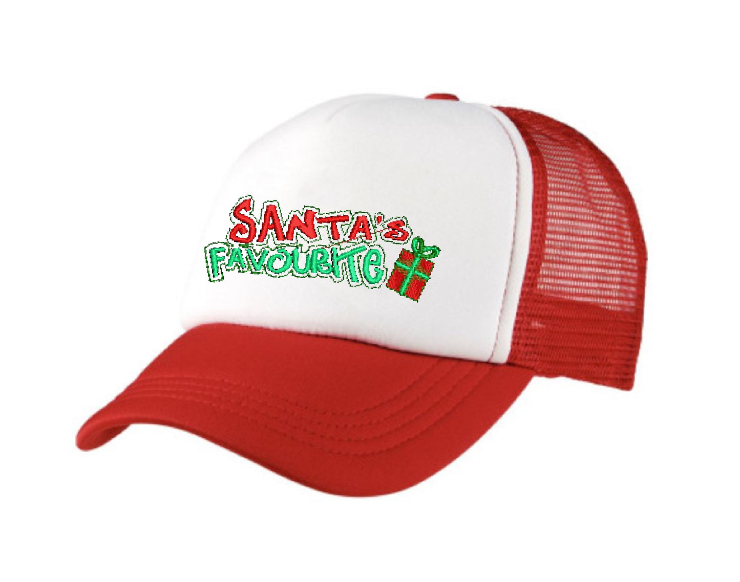 Santa's Favourite Cap available in 3 colours