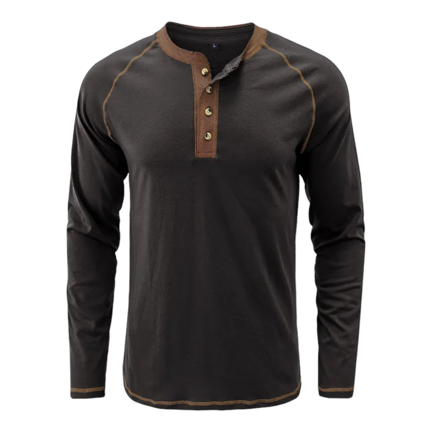 Long Sleeve Tshirt with Trendy Two Tone Detailing, Available in 6 colours