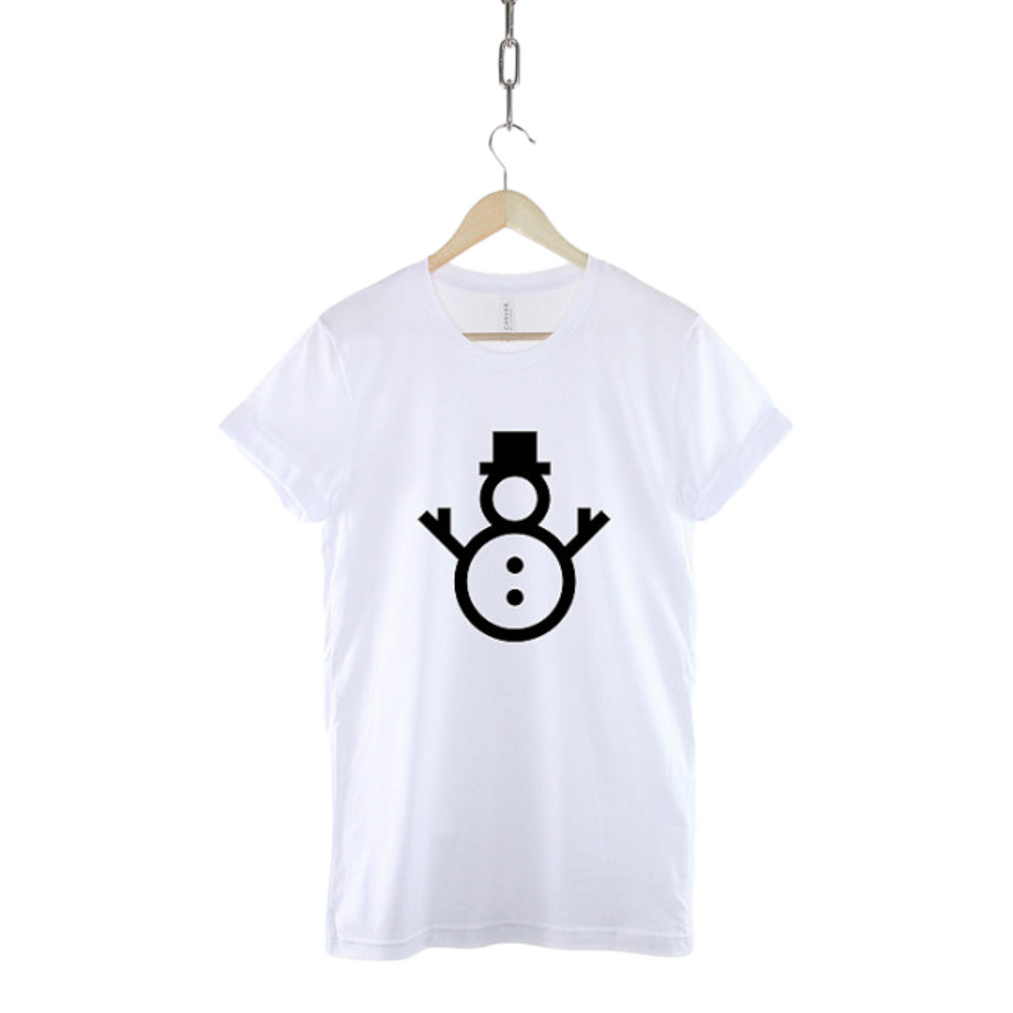 Snowman Cute Christmas Festive Shirt, Available in 3 Colours