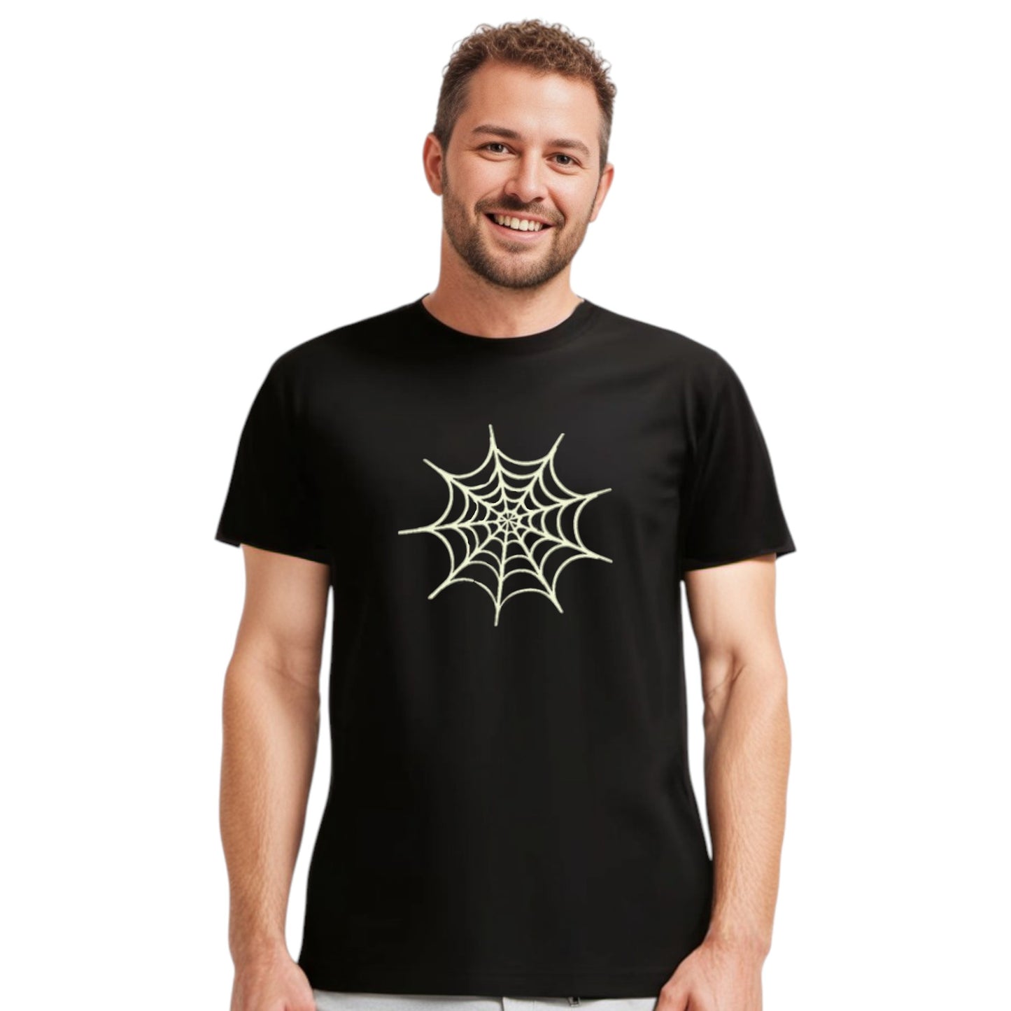Spider Web Glow in the Dark Tshirt