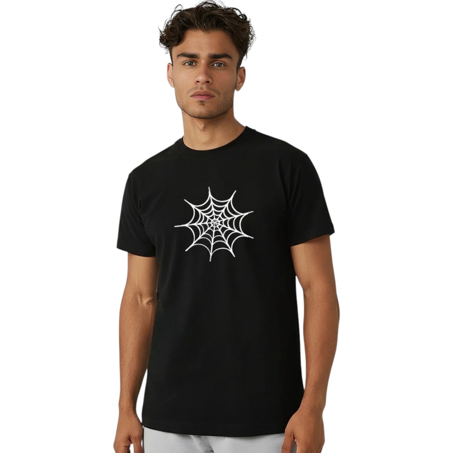 Spider Web Glow in the Dark Tshirt