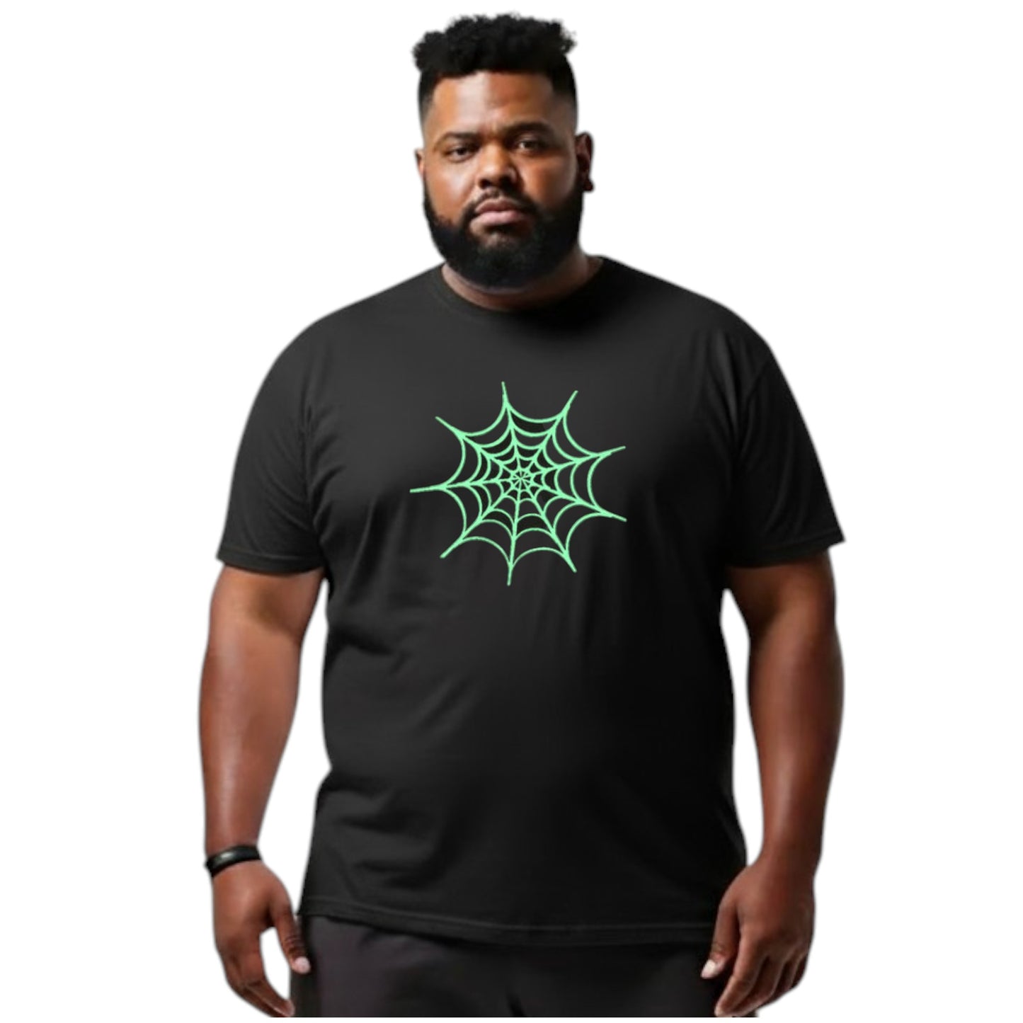 Spider Web Glow in the Dark Tshirt