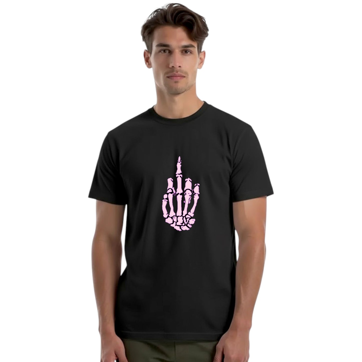 Skeleton Hand Funny Tshirt