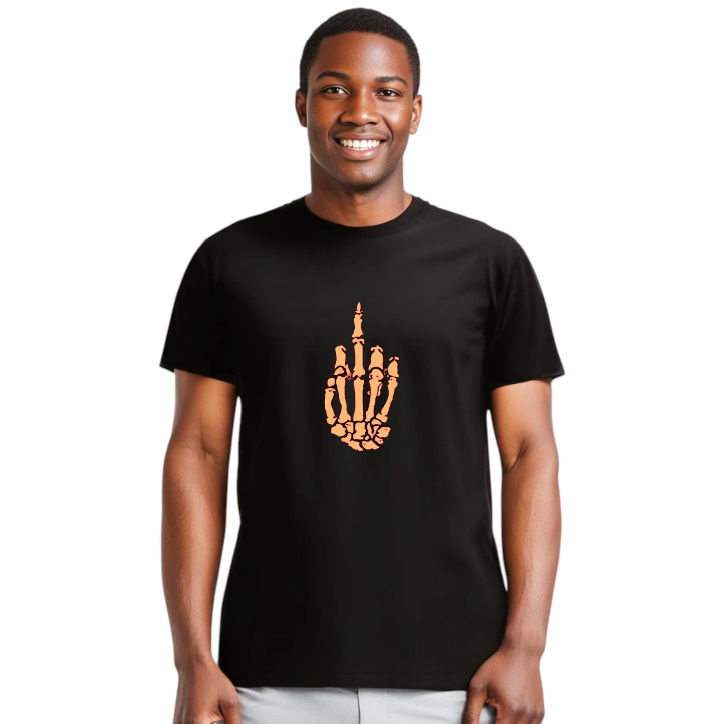 Skeleton Hand Funny Tshirt