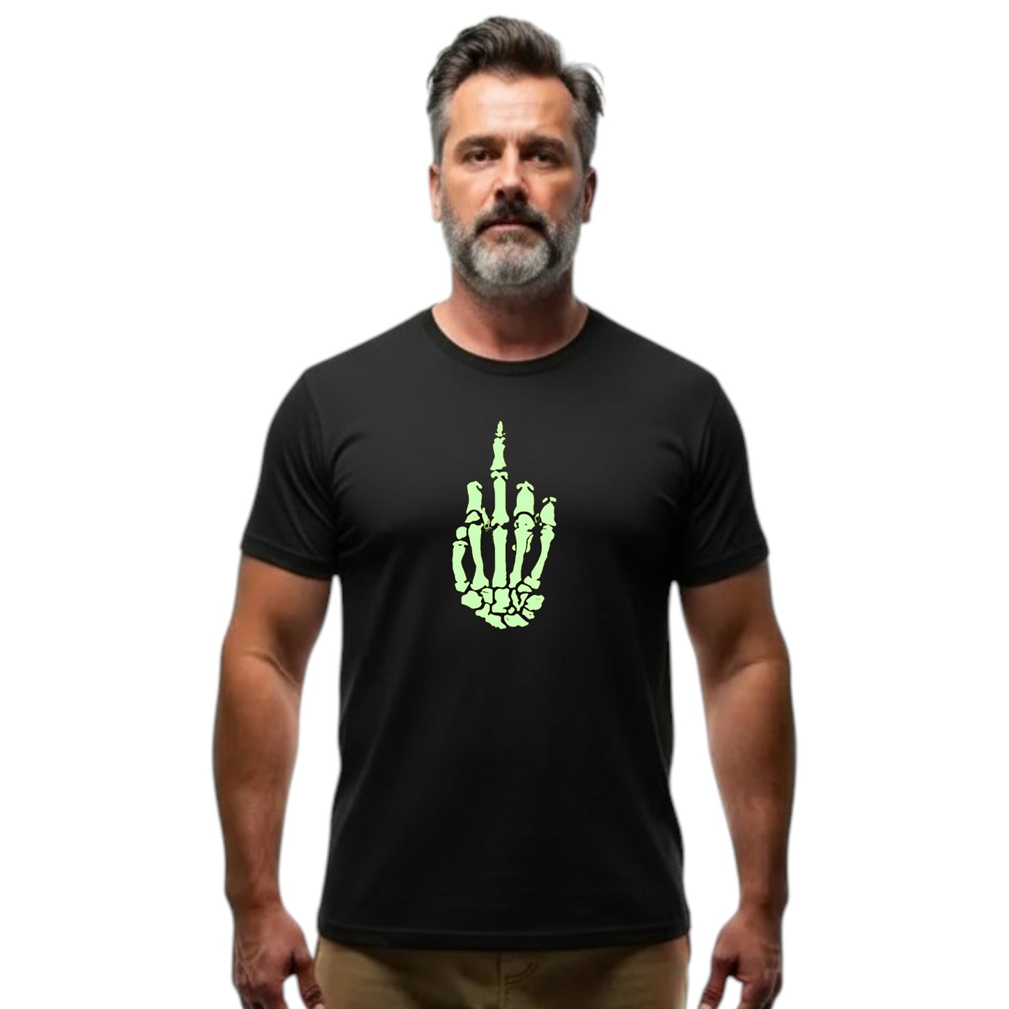 Skeleton Hand Funny Tshirt