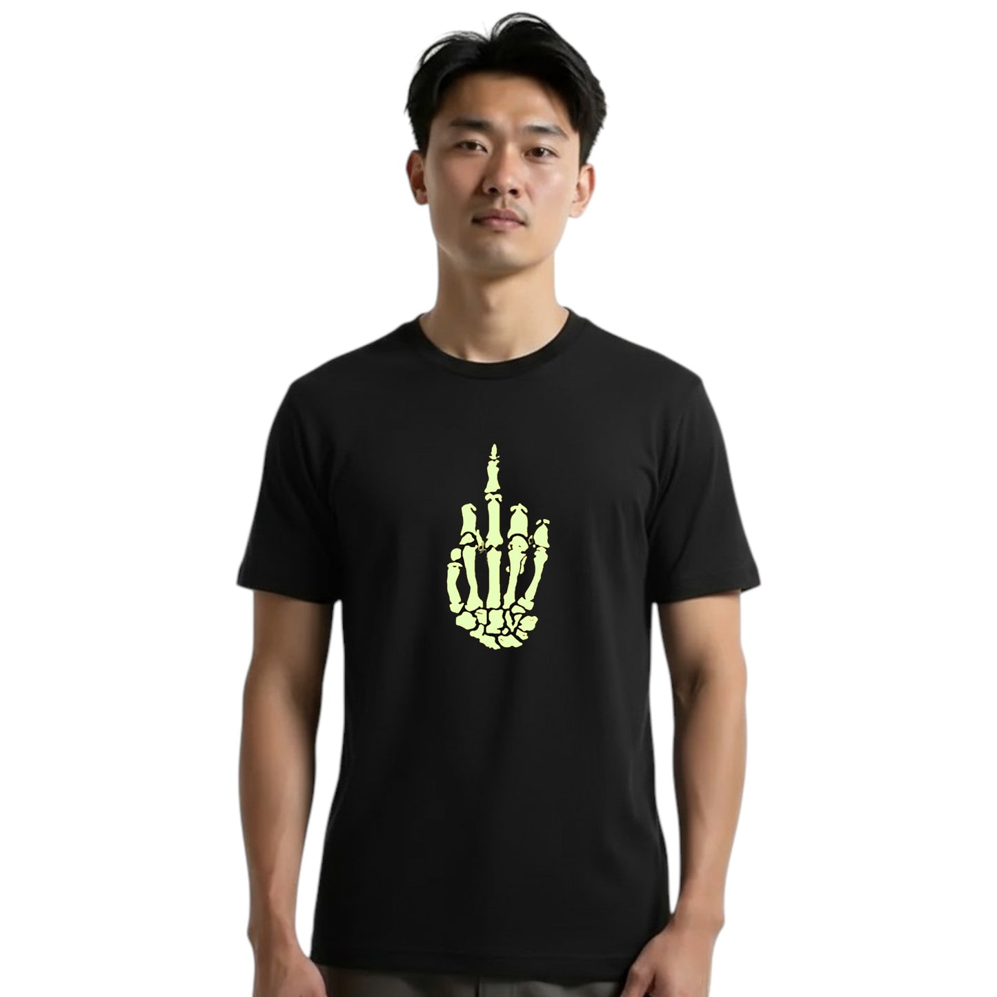 Skeleton Hand Funny Tshirt