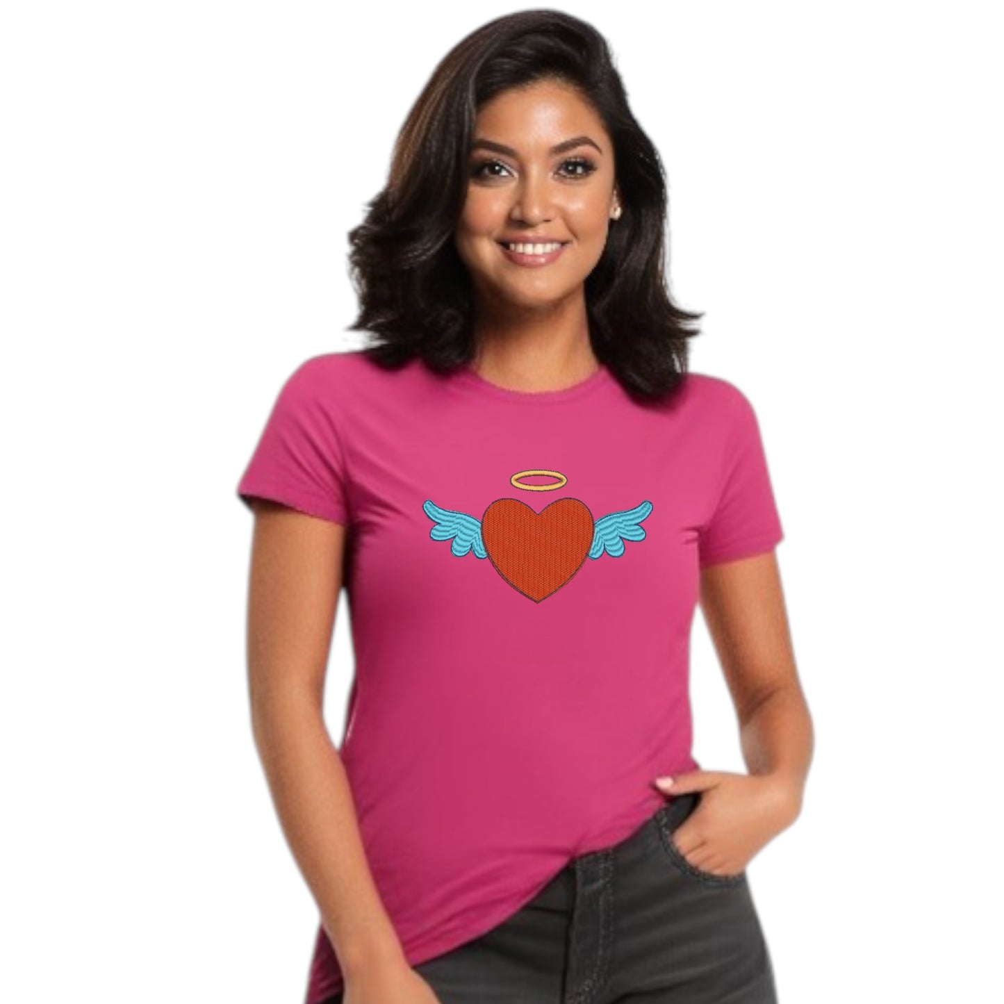 Angel Heart Tshirt Available in 5 Colours