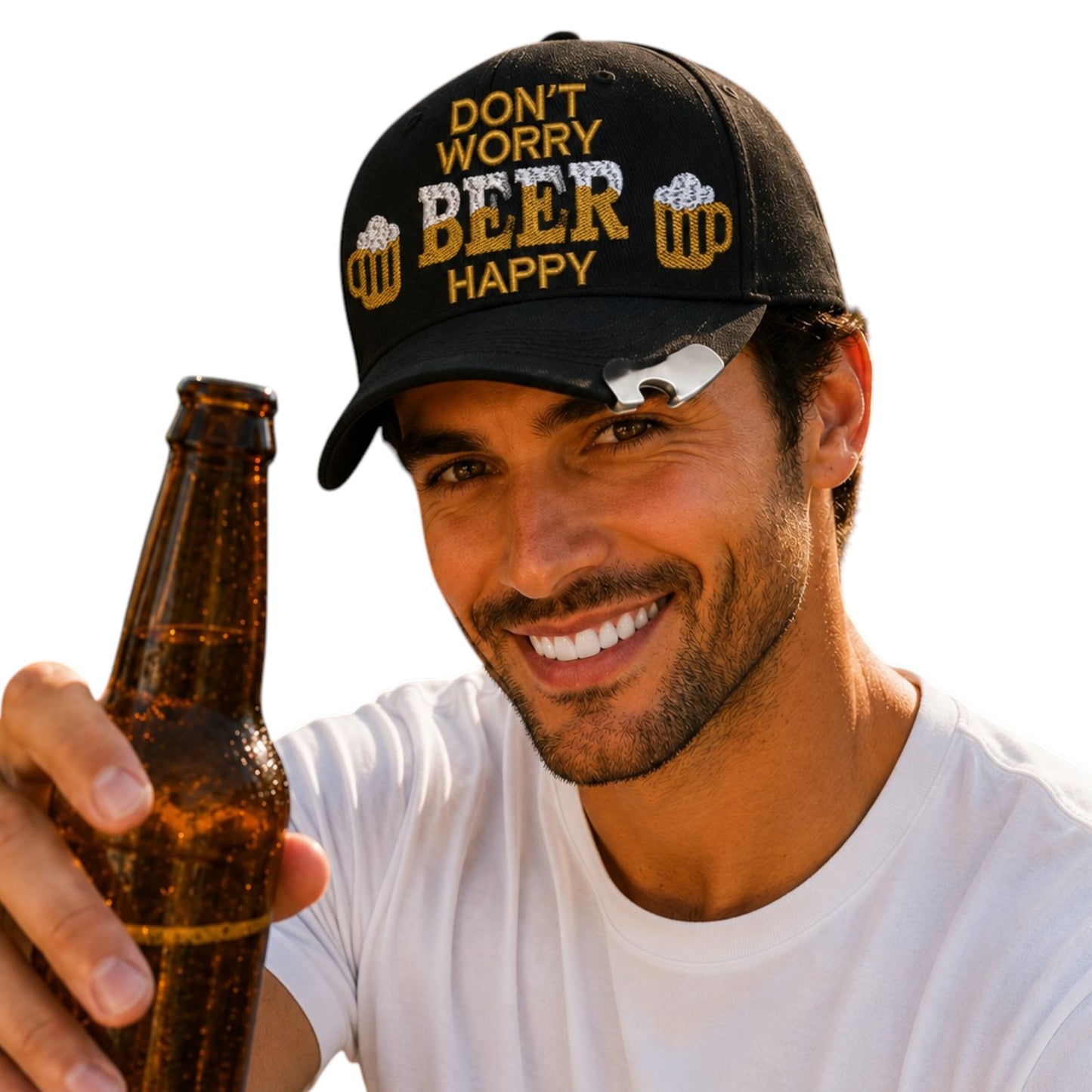 Don't Worry Beer Happy Cap