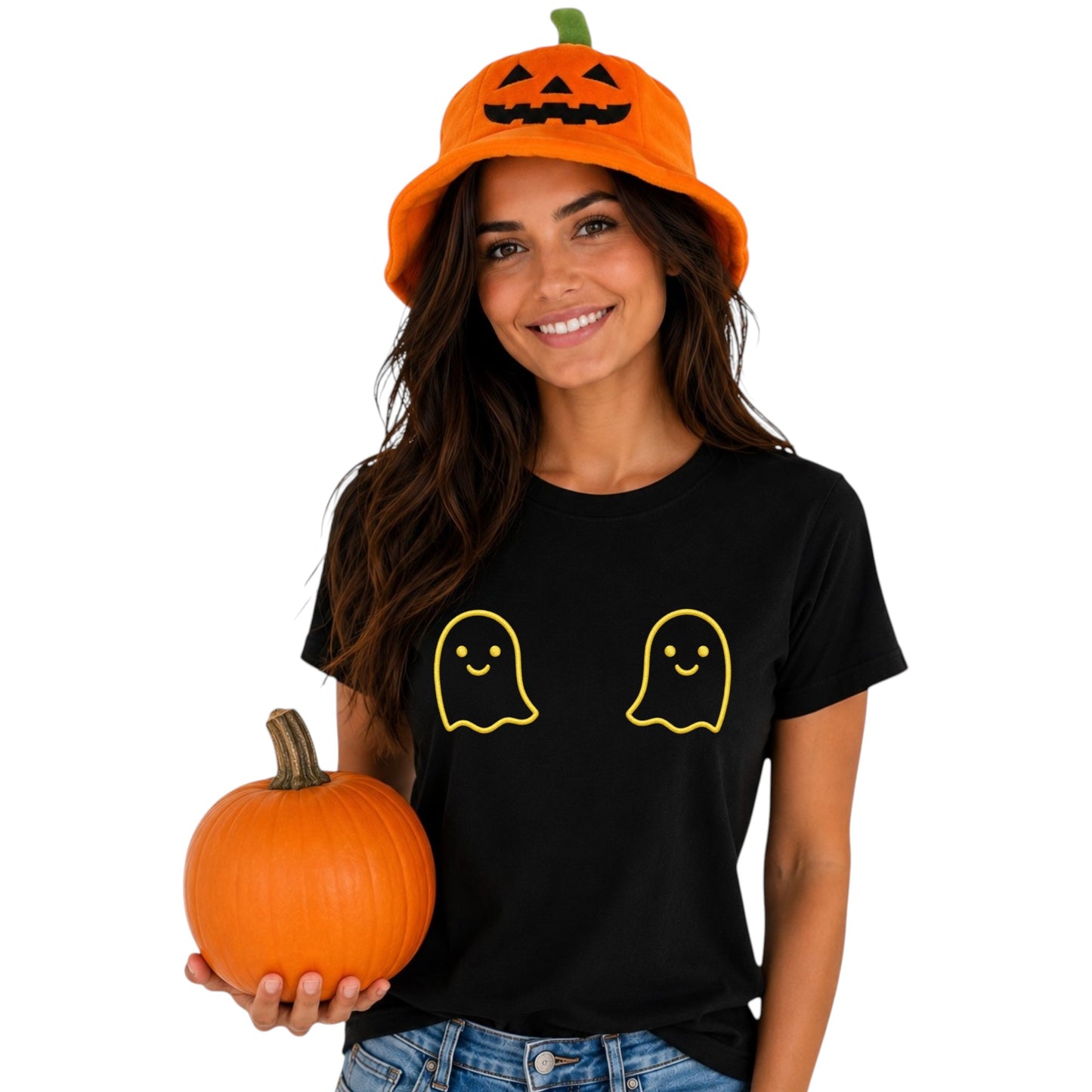 Cute Ghost B00BIE Women Tshirt Available in 5 colours