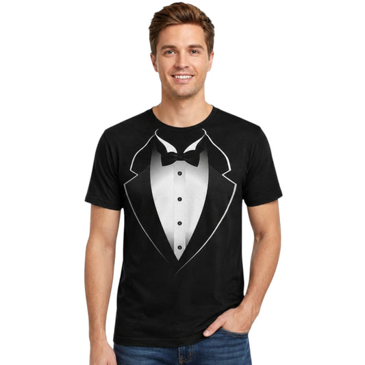 Fake two pieces Mens's suit T-Shirt
