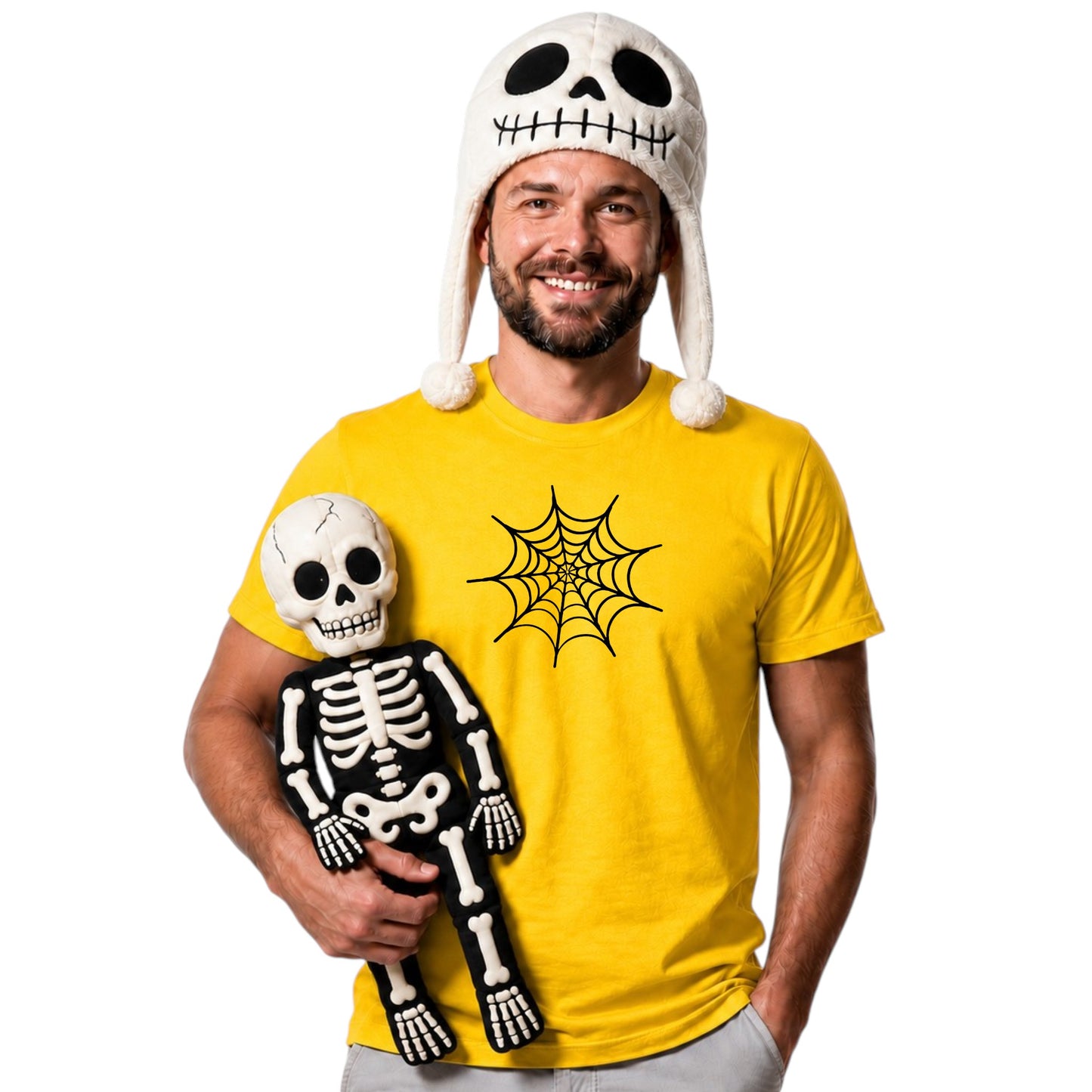 Spider Web Glow in the Dark Tshirt