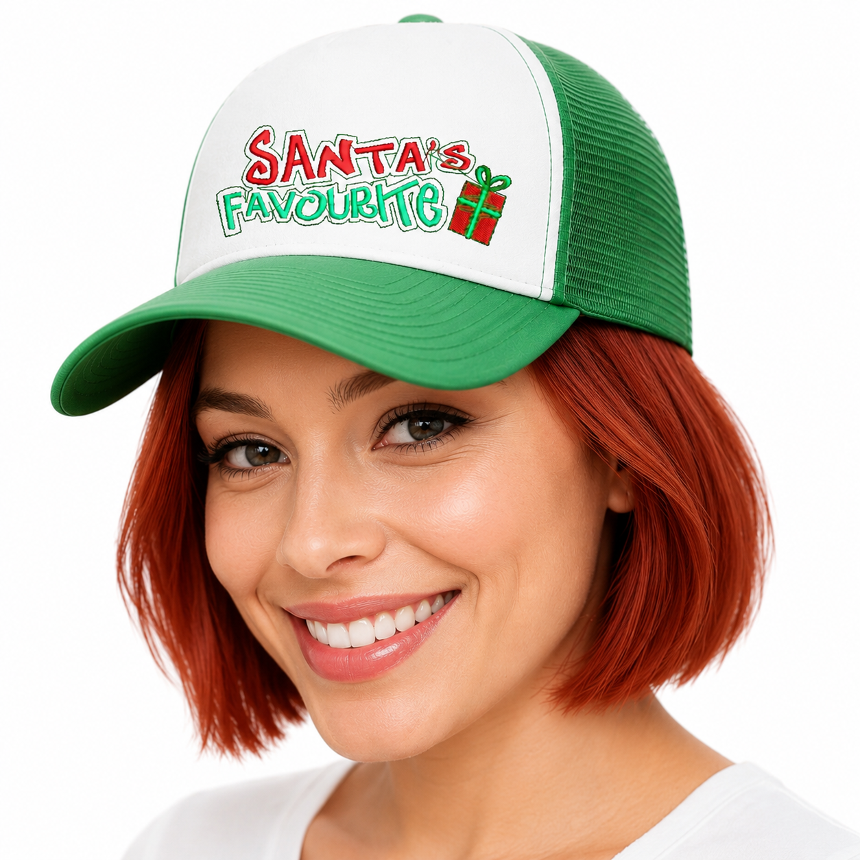 Santa's Favourite Cap available in 3 colours