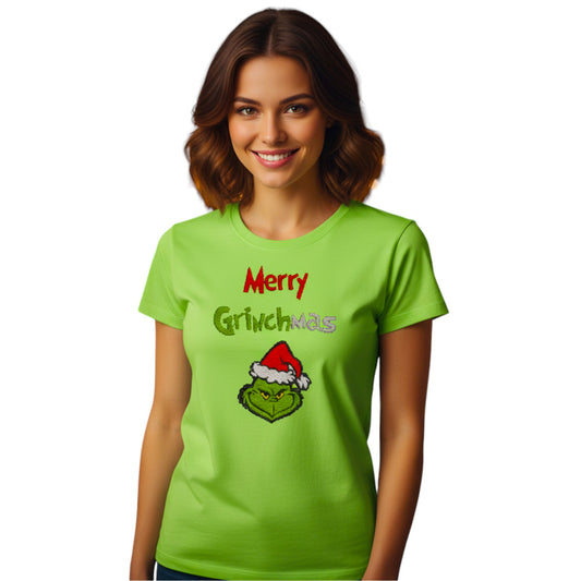 Merry Grinchmas Tshirt available in 3 Colours
