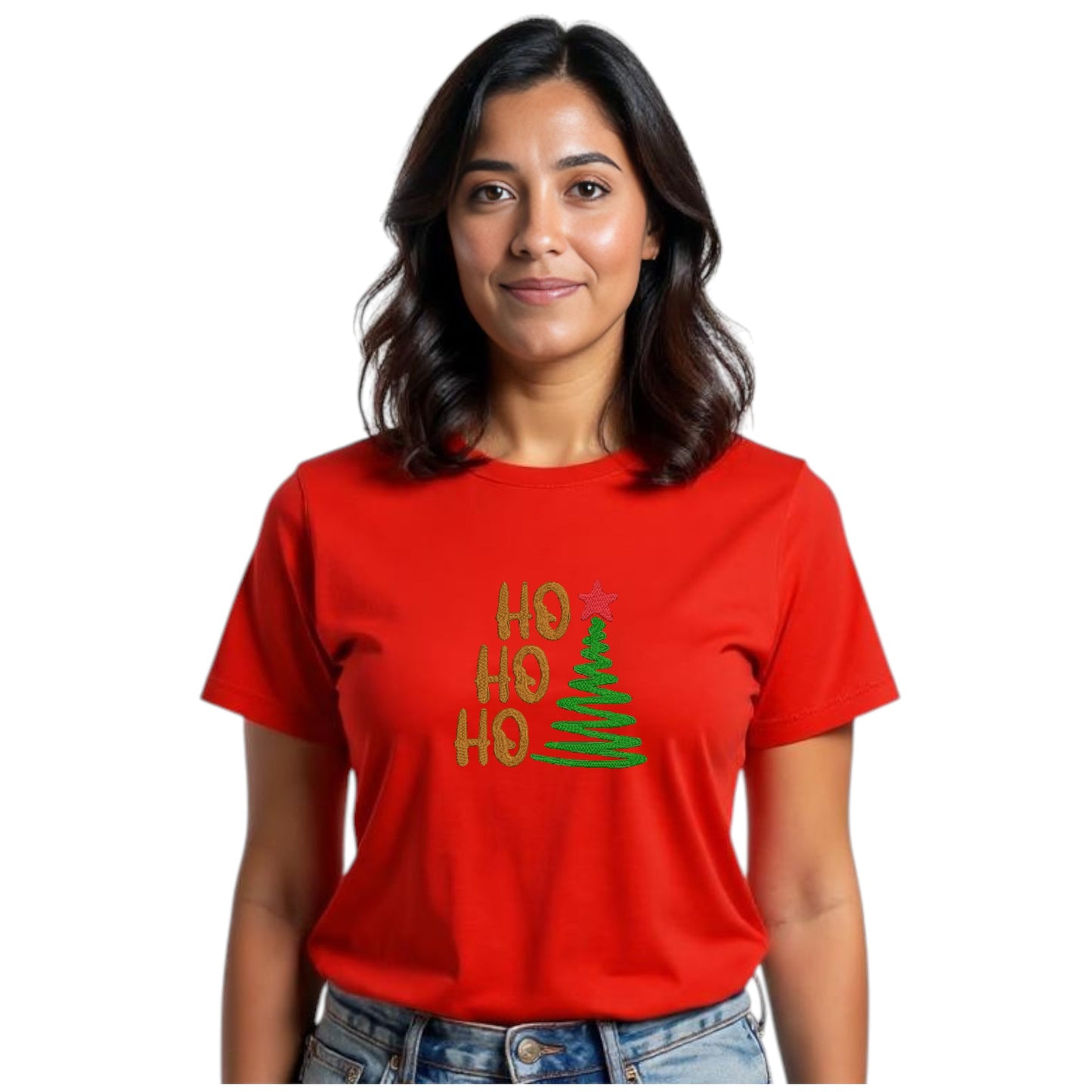 Ho Ho Ho Christmas Festive Tshirt