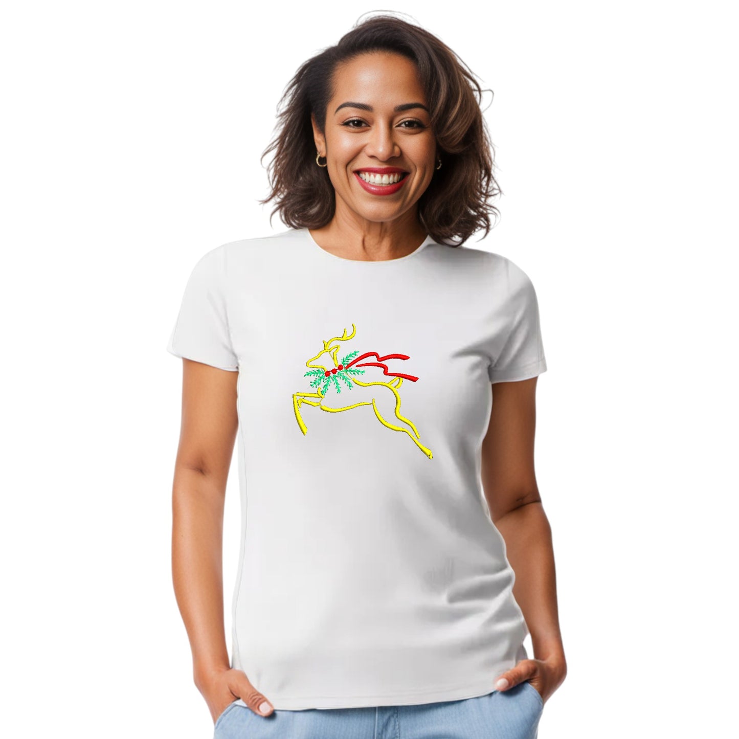 Reindeer festive Tshirt