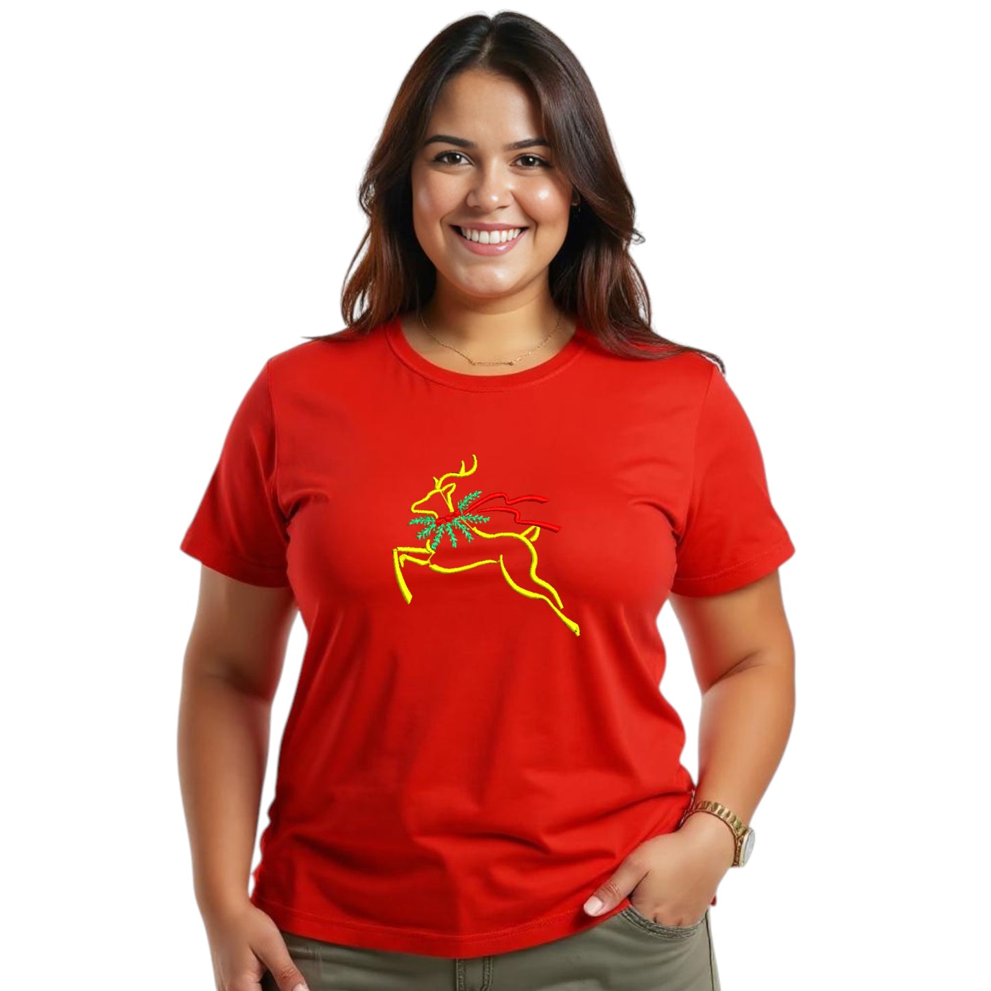 Reindeer festive Tshirt