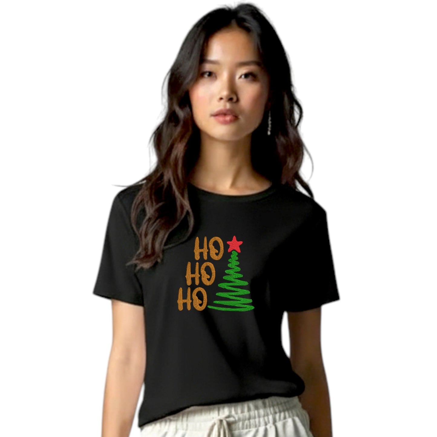 Ho Ho Ho Christmas Festive Tshirt