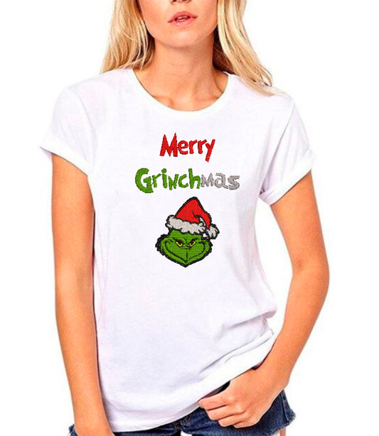Merry Grinchmas Tshirt available in 3 Colours