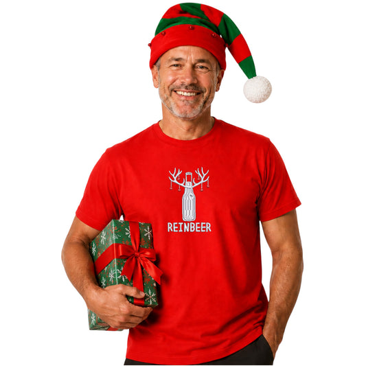 Reinbeer Funny festive Tshirt