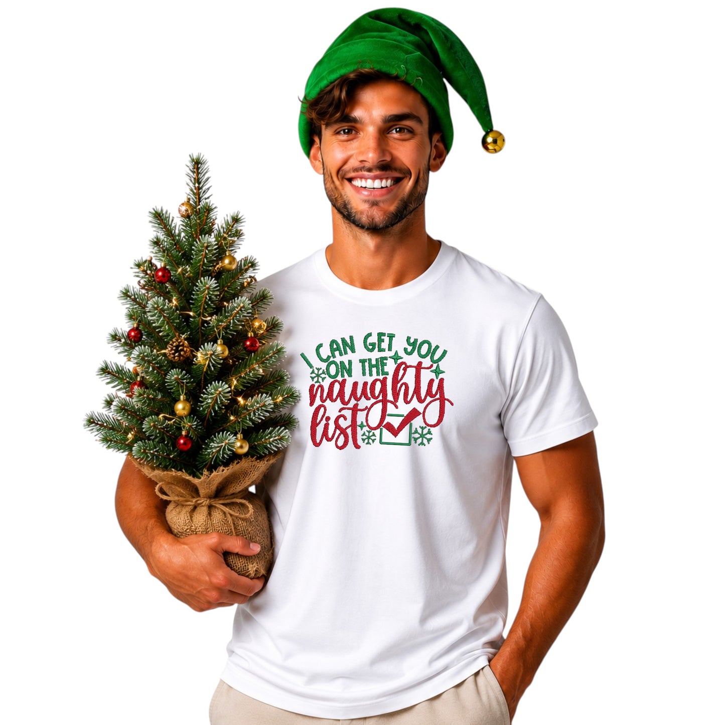 I can get you on the Naughty List Tee