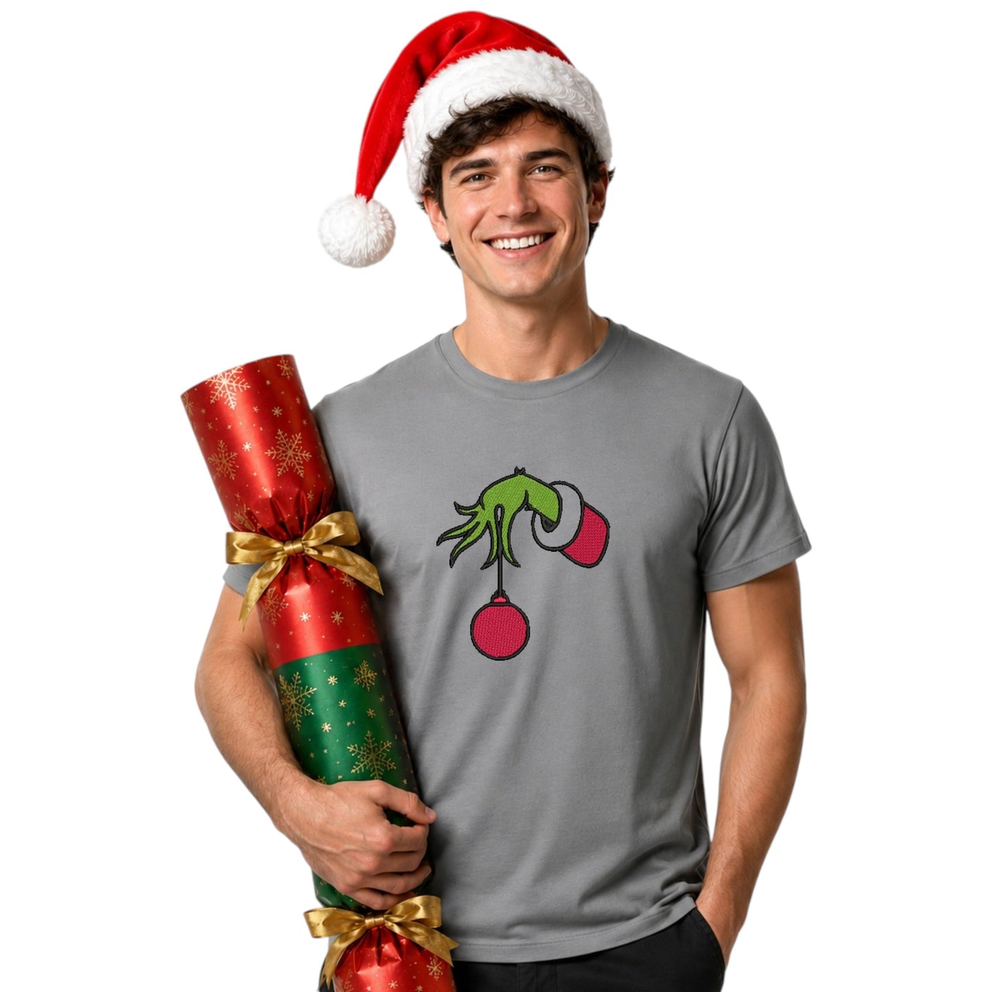 Grinchy Hand festive Tshirt