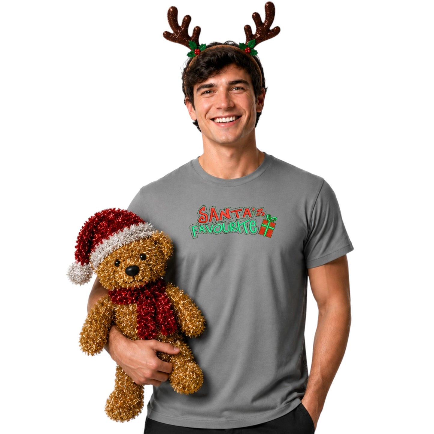 SANTA'S favourite funny festive Tshirt