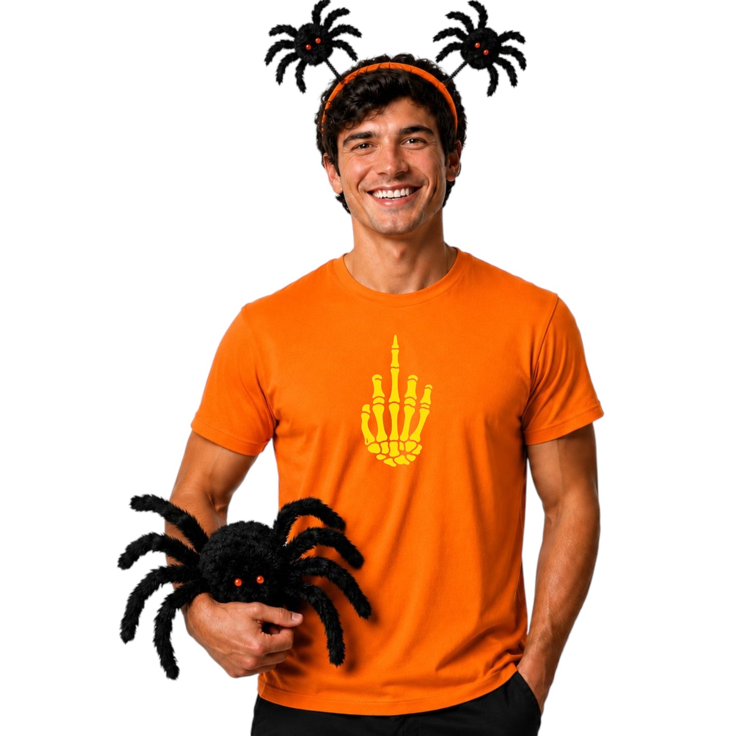 Skeleton Hand Funny Tshirt
