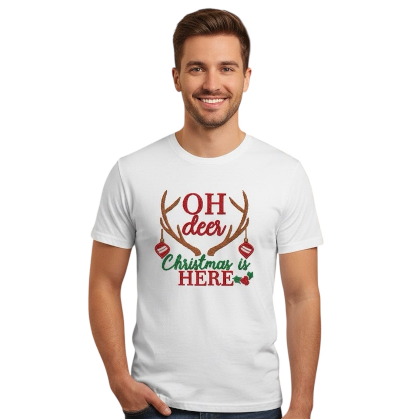 Oh Deer Christmas is here Tee