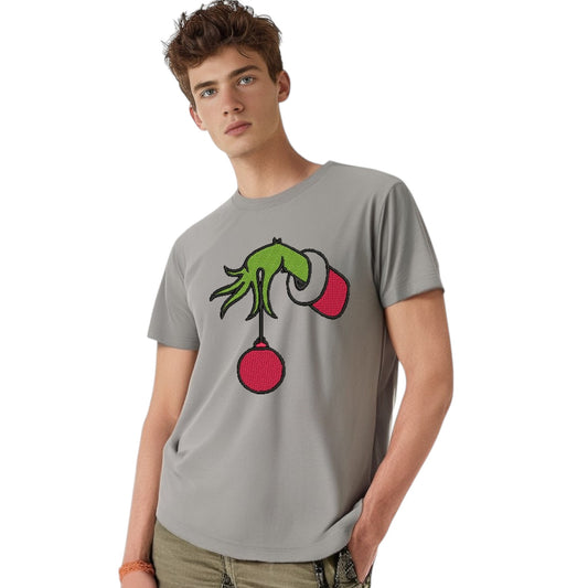 Grinchy Hand festive Tshirt