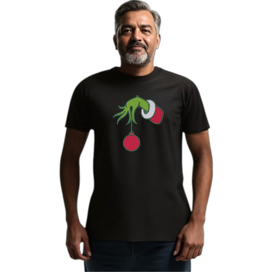 Grinchy Hand festive Tshirt