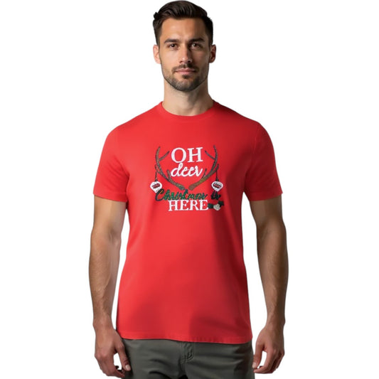Oh Deer Christmas is here Tee