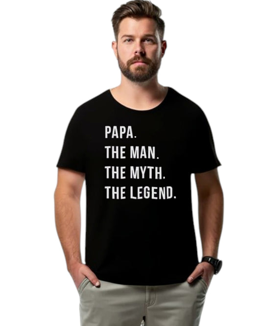 Funny Papa Shirt, choose from 4 colours