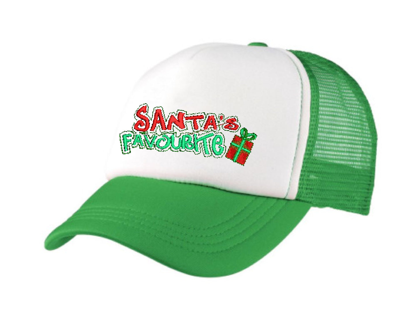 Santa's Favourite Cap available in 3 colours