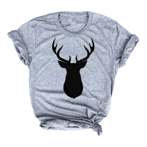 Oh Deer Christmas Holiday Women's Tshirt
