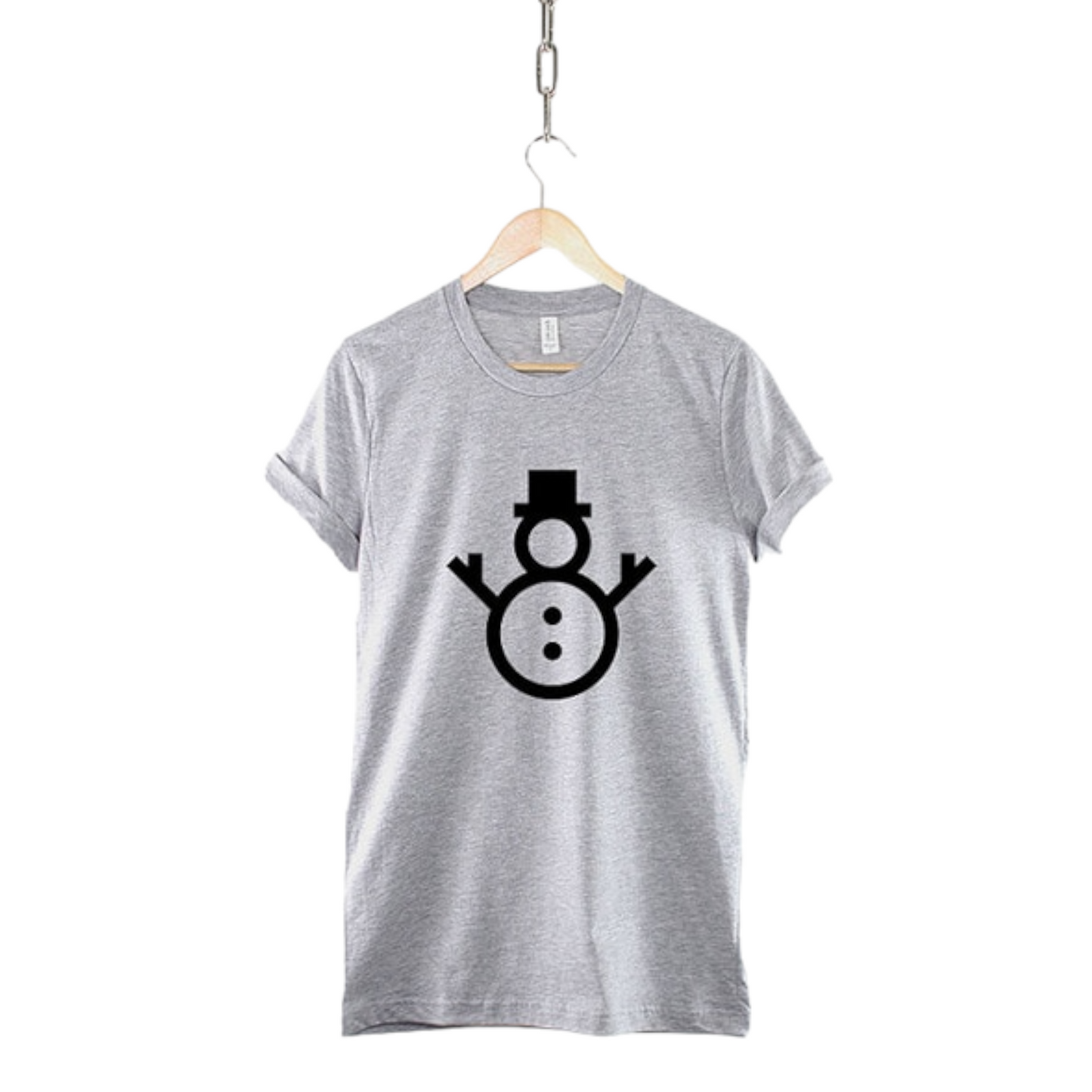 Snowman Cute Christmas Festive Shirt, Available in 3 Colours
