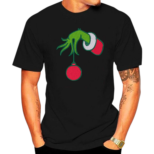 Grinchy Hand festive Tshirt
