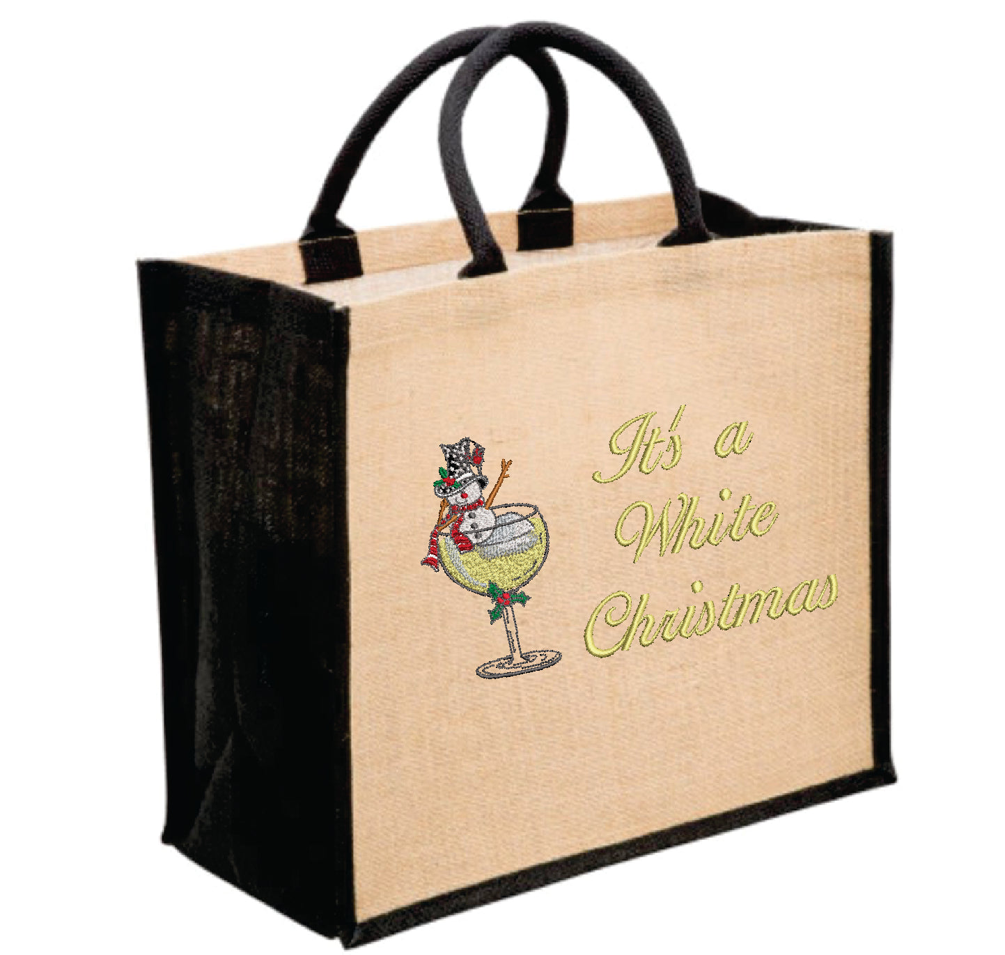 It's a white Christmas tote bag, available in 4 colours