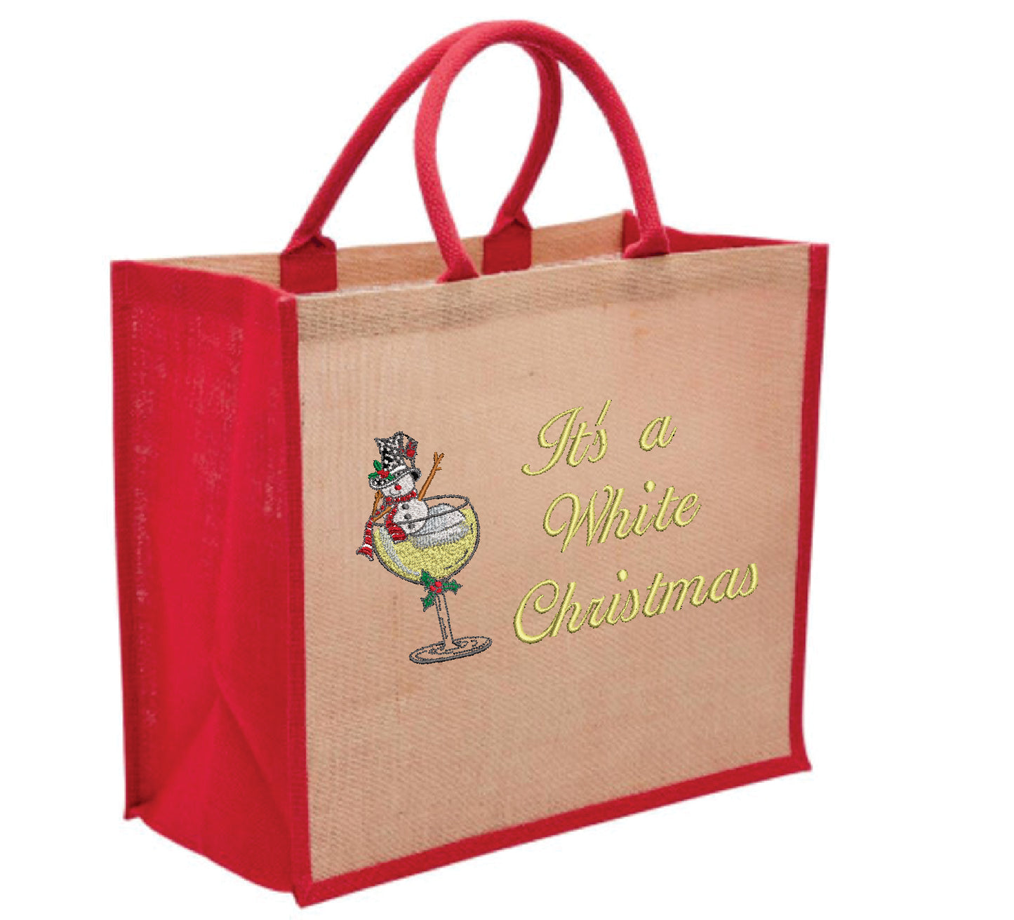 It's a white Christmas tote bag, available in 4 colours