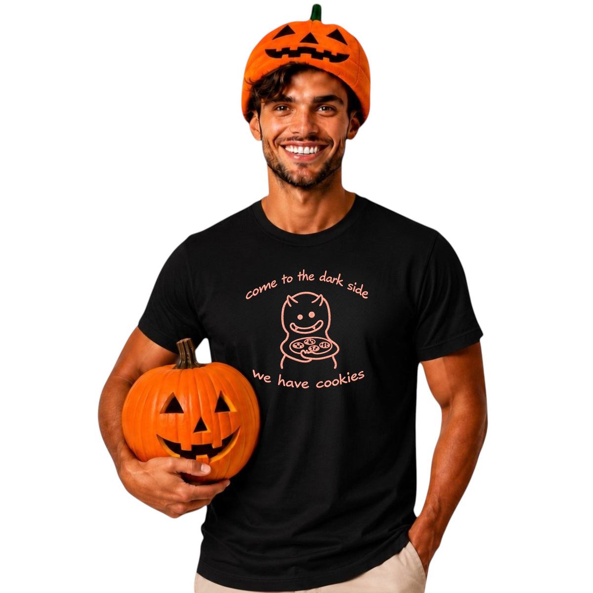 Come to the Dark Side - we have cookies Glow in the dark Tee