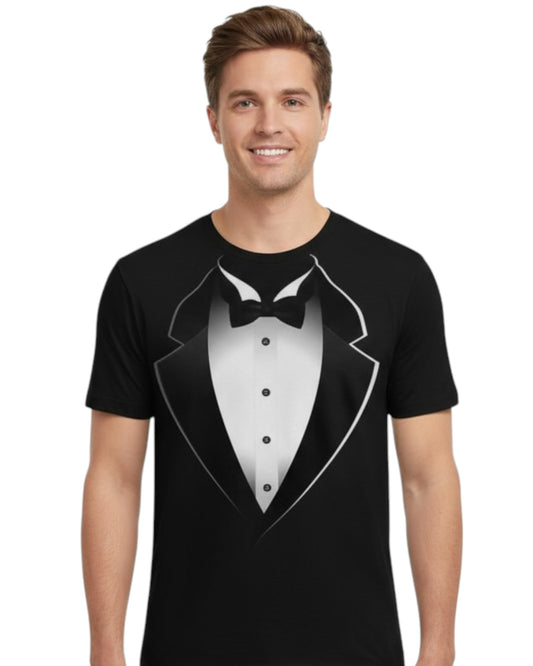 Fake two pieces Mens's suit T-Shirt