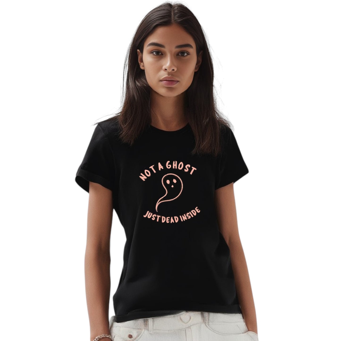 Not a Ghost Glow in the Dark Tshirt