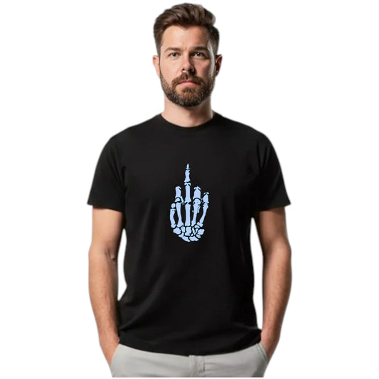Skeleton Hand Funny Tshirt
